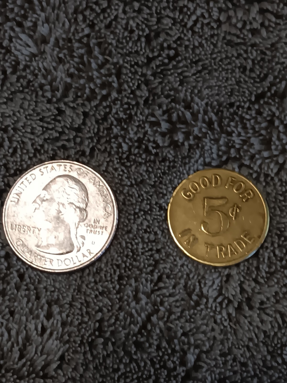 Salinas, CA Trade Token C. Tynan GF 5¢ In Trade TC8513 Saloon Token