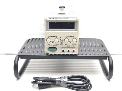 GW INSTEK GPS-3030DD LABORATORY 90W DC W/ POWER SUPPLY