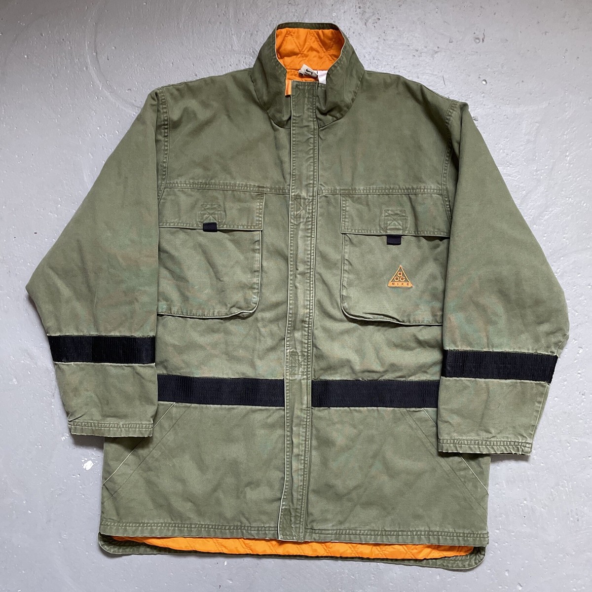 Vintage Nike ACG 1995 Quilted Military Style Field Tactical Vintage Nike ACG 1995 Quilted Military Style Field Tactical