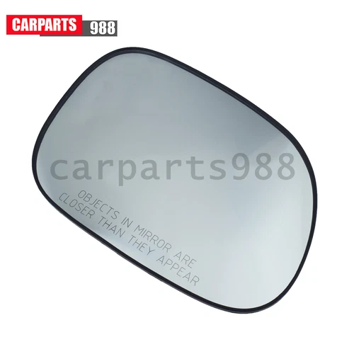 Right Side Mirror Glass Non-Heated for 2014-2019 KIA Soul w/ Backing 87621-B2500