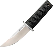 Cold Steel Kyoto II Black Kray-Ex 8Cr13MoV Fixed Blade DP Knife W/Belt Sheath