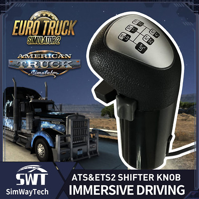 USB Shifter Knob for ATS & ETS2 PC Logitech G25 G27 G29 G920 G923 Thrustmaster