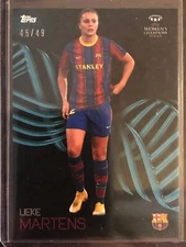 2021 Topps UEFA Womens Knockout Lieke Martens FC Barcelona 45/49