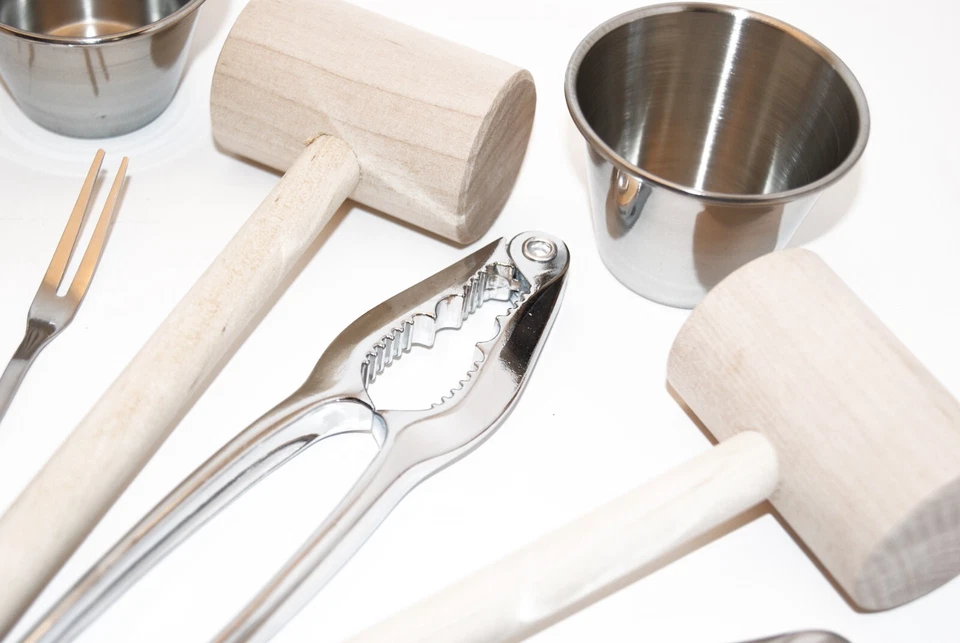 (2) Person Crab Eating Utensil Kit (8) Piece Kit - Image 2 of 4