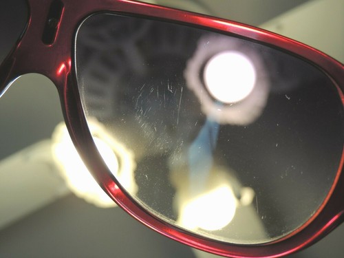 Gafas de sol envolventes rojas Vogue 2446 1409/11 68 11 - Imagen 9 de 11
