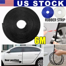 U-Shape Car Door Edge Guard Molding Trim Rubber Lock Edge Strip Seal Protector