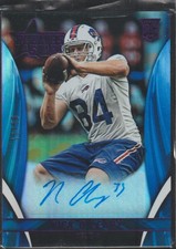 2015 Rookie & Stars Nick O'Leary Bills 16/50 RC Autograph Football Card. rookie card picture