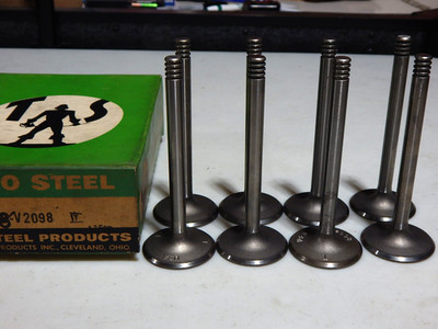 TRW V2098 INT VALVES 1955-1956 CHRYS C67, C71 WINDSOR 301,331 HEMI ENG OE1619637
