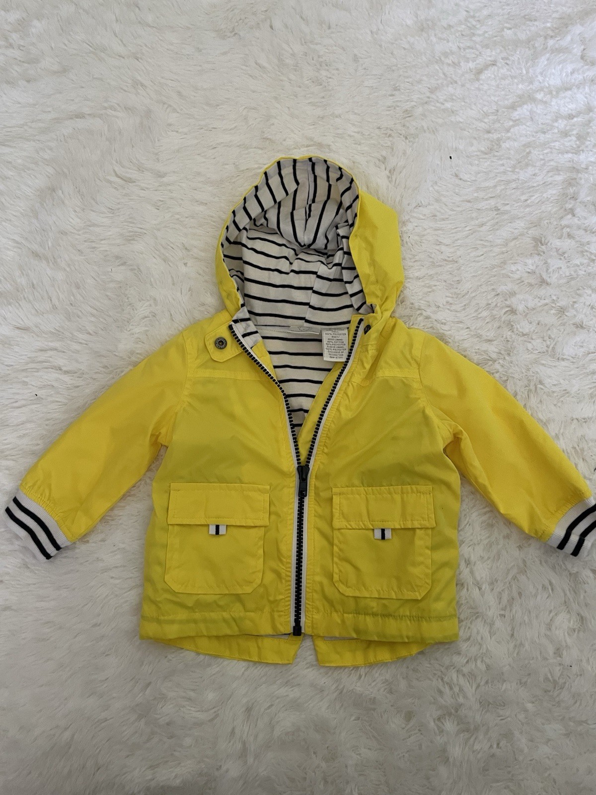 Jacket 3-6 Months Zip Lined Polyester