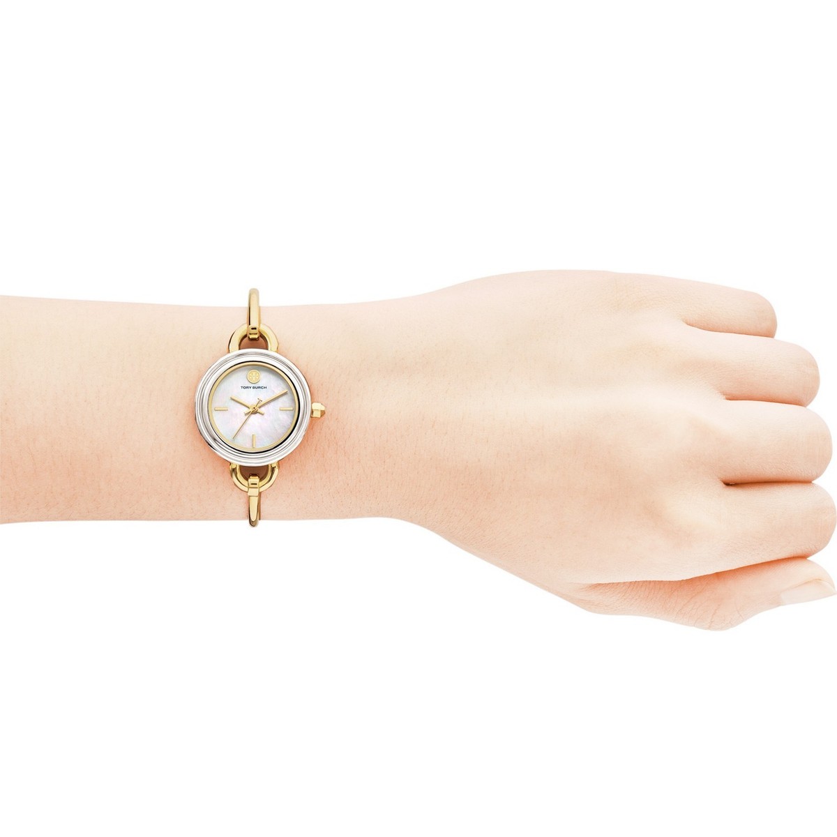Tory Burch Women\'s Watch TBW6019 Gold Mother of Pearl Dial Interchangeable Bezel m95954020014_3.jpg main image 2