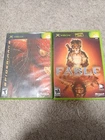 Spider-Man 2 & FABLE Bundle Original Xbox with Manuals CIB in Good condition!