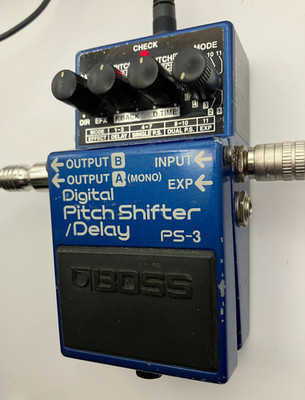 BOSS PS-3 Digital Pitch Shifter / Delay Guitar Effect Pedal Tested Working