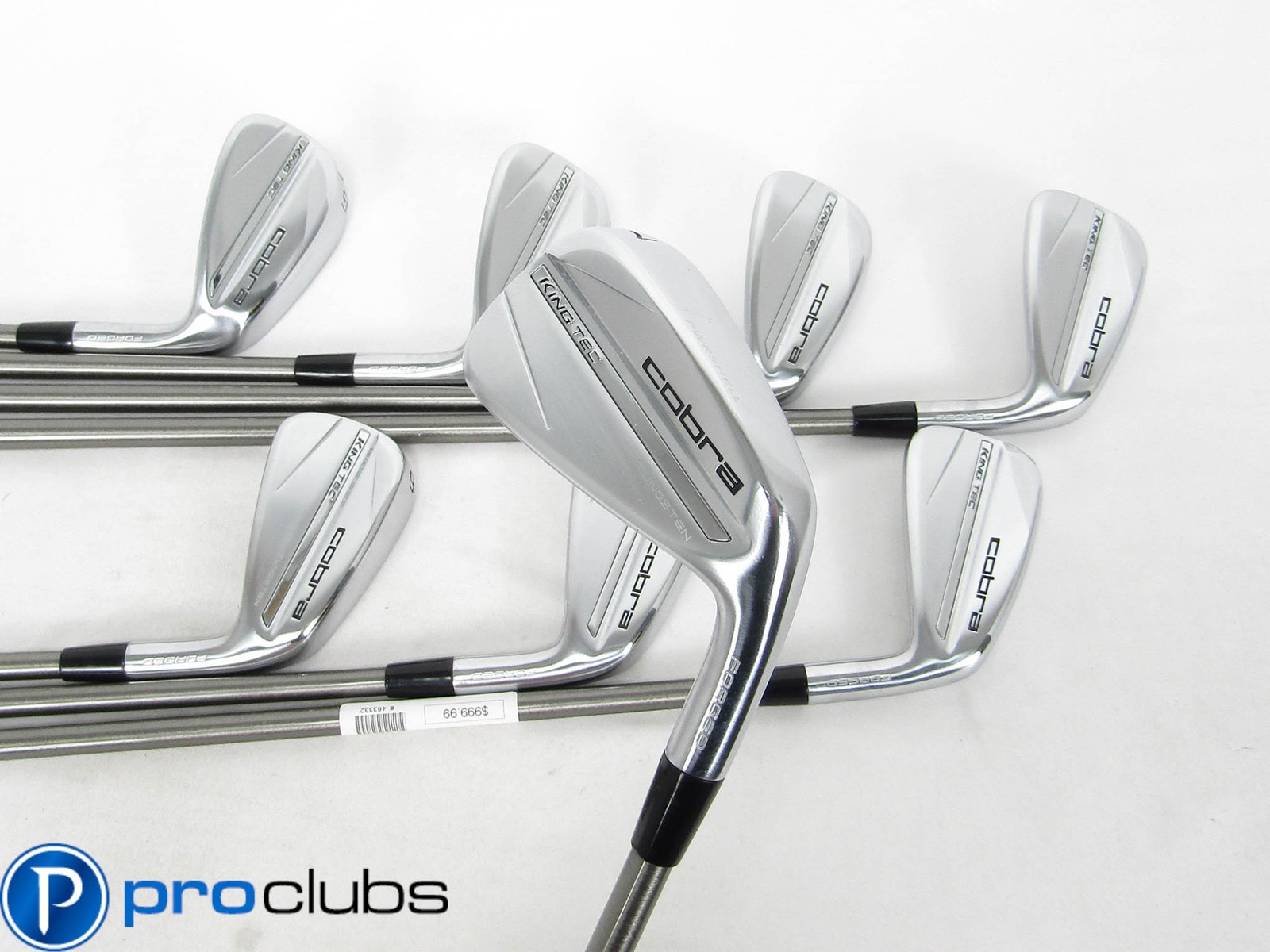 COBRA '2025 KING TEC FORGED IRONS 4-PW,GW AEROTECH STEELFIBER i70 REGULAR 463332
