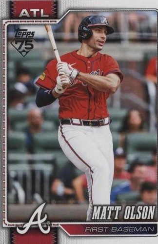 2026 Topps #39 Matt Olson Rainbow Foil | eBay