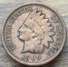1909 Indian Head Penny Cent **1101 Cleaned
