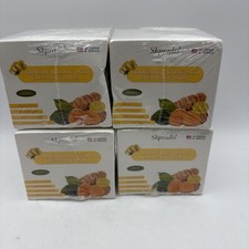 LOT OF 4 Turmeric  Kojic Acid Cleansing Pads Face Cleansing 50 pads Exp 10/27