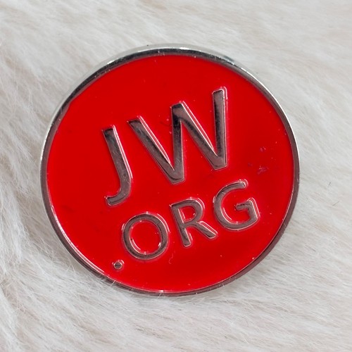 Jehovah's Witness JW Org Logo Religious Enamel Lapel Pin