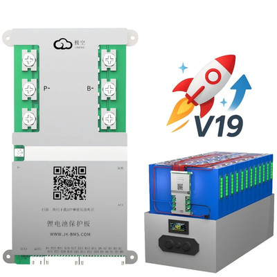 Jk Bms B2A24S30P 2A Active Balance Bms 8S 10S 12S 16S 17S 20S 24S Smart Bms 300A