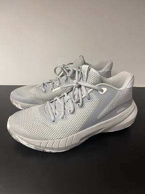 Under Armour HOVR BREAKTHRU 3024398-101 Gray Basketball Shoes Womens Size 10