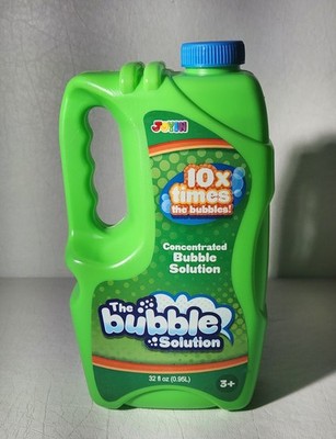 JOYIN 32 oz Bubble Solution Refills (up to 2.5 Gallon) BIG Bubble Solution,