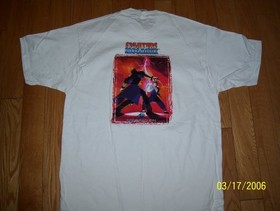 Vintage 1996 Fighters MegaMix Sega Saturn Video Game Promo T-Shirt Mens Large