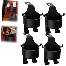 Multifunctional Hook for Car Seat Back, Back Seat Cup Holder with Hooks, 4