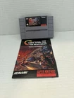 Contra III 3: The Alien Wars W/Manual (Super Nintendo SNES, 1992)