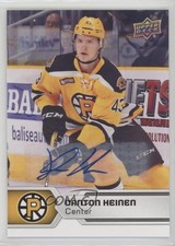 2017-18 Upper Deck AHL SPs Auto Danton Heinen #149 Auto au7