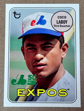 2019 Topps Archives Coco LaBoy 50th Anniversary Montreal Expos Green 36/99 Made