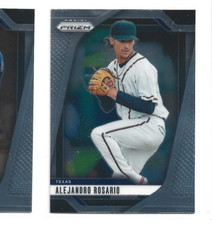 2025 Panini Prizm Texas Rangers Alejandro Rosario Prospect card