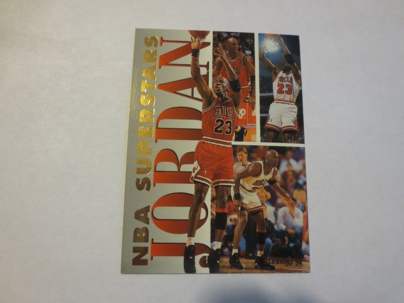 1993-94 MICHAEL JORDAN  # 7 NBA SUPERSTARS BASKETTBALL CARD