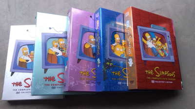 #ad The Simpson DVD Seasons 1 5 Complete Collectors Edition $49.88