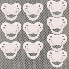 10pcs Magnetic Pacifiers Internal Magnet Pacifier for Reborn Dolls Accessory