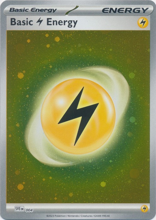 BASIC LIGHTNING ENERGY COSMOS HOLO COMMON SVE 004 LP