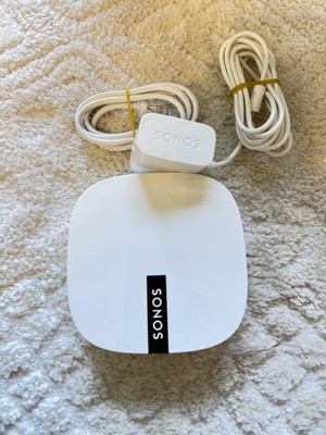 Sonos Boost Wireless Network Bridge for Sonos System White w/ Power & Ethernet