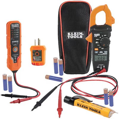 Klein Tools Cl120vp Premium Clamp Meter Electrical Test Kit