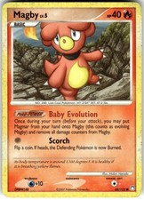Pokemon Magby Mysterious Treasures 88/123 Damaged on eBay