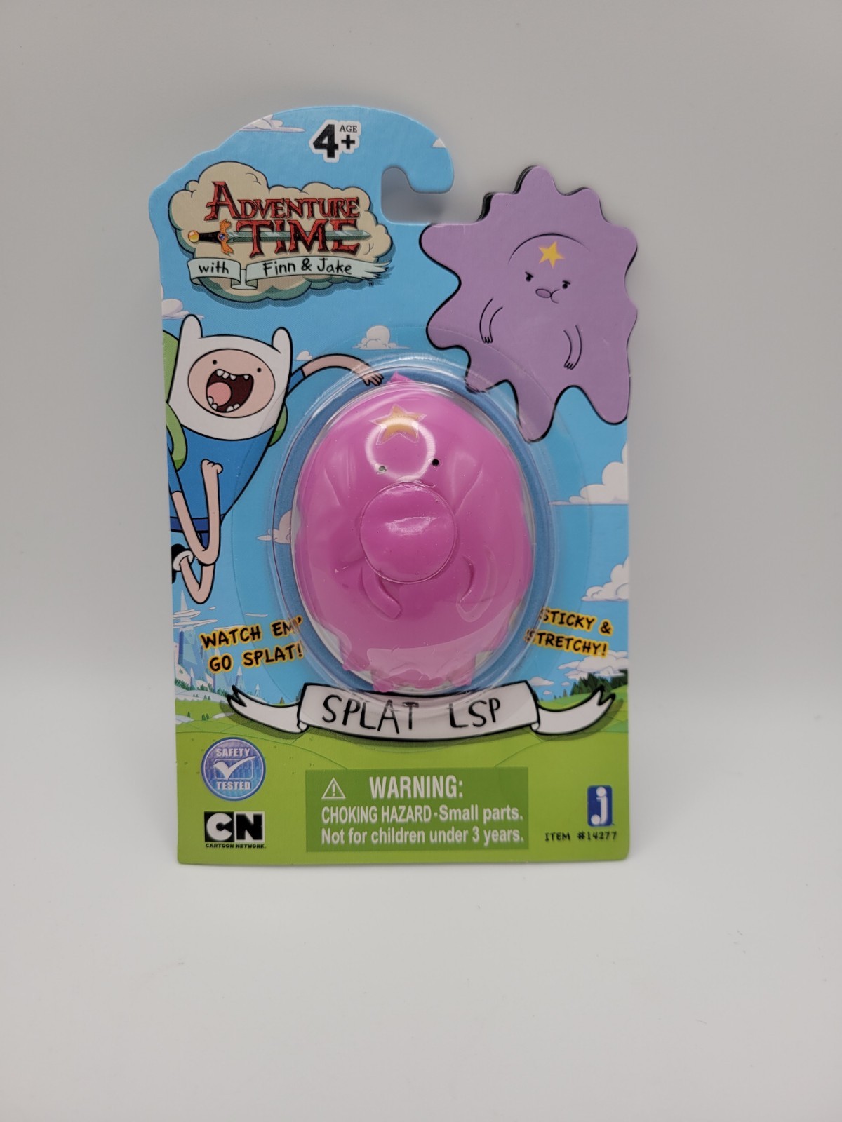 Hora de Aventuras Lumpy Space Princess Splat Lump Cartoon Network Jazwares RARO