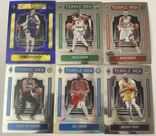 PANINI PHOENIX BASKETBALL TEMPLE MEN NBA CARD LOT