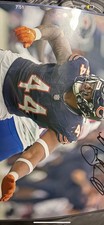 Signed Noah Sewell Chicago Bears With Coa