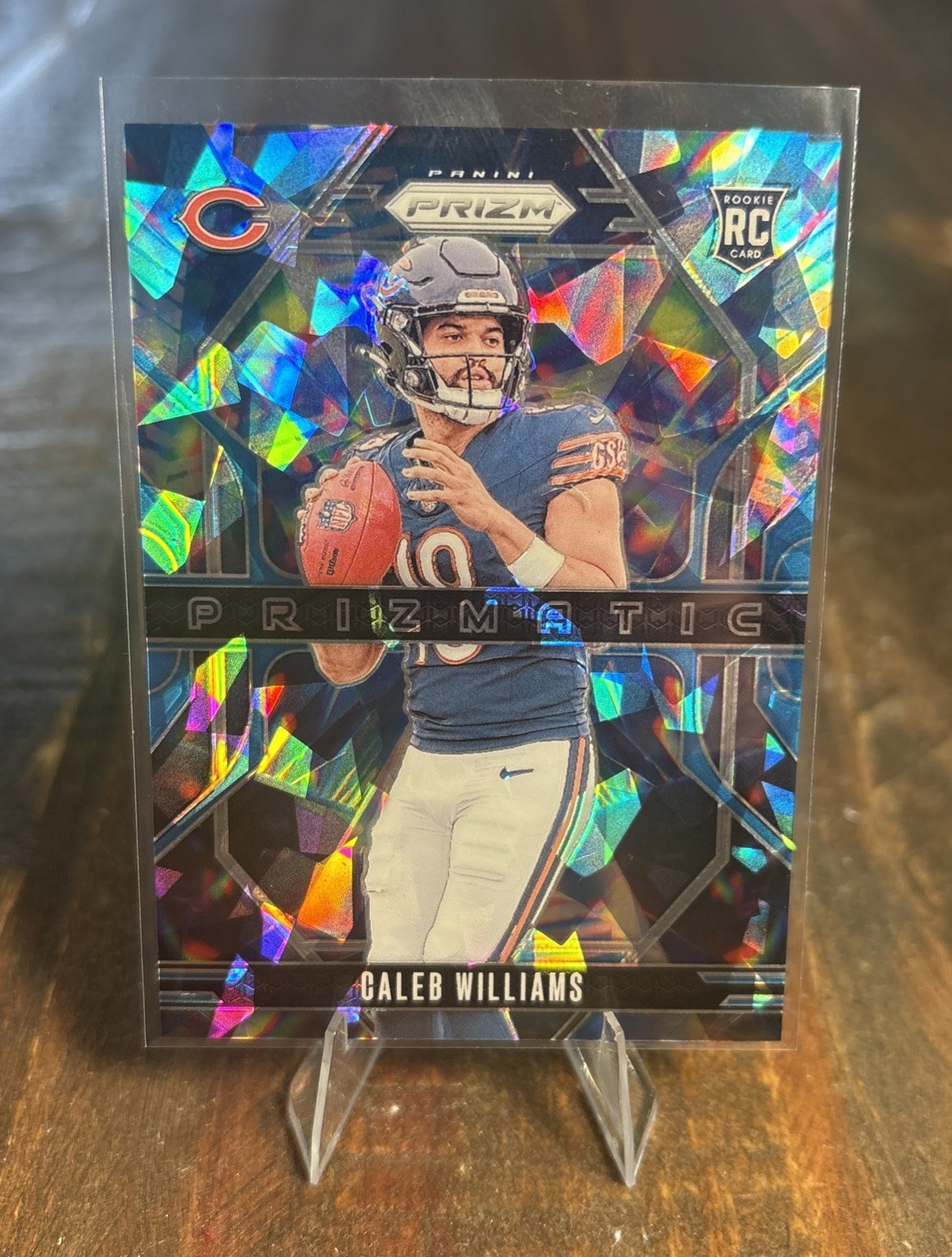 2024 Prizm Caleb Williams Prizmatic Blue Ice Rookie No. 1 (RC). 74/99 🔥🔥
