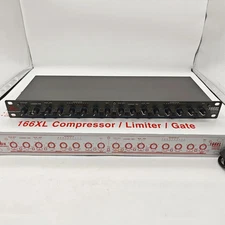 New DBX 166XL Compressor Limiter/Gate Effects DSP Processor Rackmountable