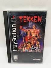 Tekken (Sony PlayStation 1, 1995) PS1 Long Box Jewel Case CIB With Reg Card