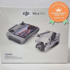 Genuine DJI Mini 4 Pro Fly More Combo Plus Battery X 3  With RC 2 - New Sealed