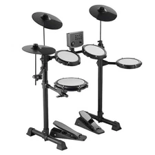 Electric Drum Set,15 Kits and 150 Sounds,USB MIDI, 8 in. Mesh Snare, 10 in.