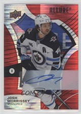 2021-22 Upper Deck Allure Red Rainbow Auto Josh Morrissey #32 Auto 0me2