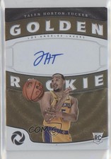 2019-20 Panini Opulence Golden Rookie Graphs 28/49 Talen Horton-Tucker Auto 6fs