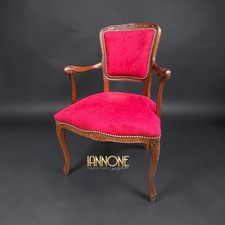 POLTRONA CAMERA DA LETTO IMBOTTITA COLORE NOCE  SOTTOCOSTO PRONTA CONSEGNA