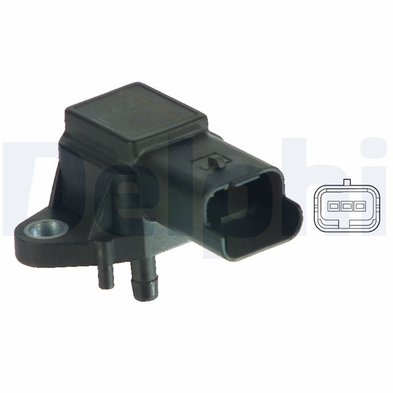 Delphi Sensor, Saugrohrdruck [Hersteller-Nr. PS10134] für Fiat, Lancia, Peugeot, Citroën, Suzuki - Bild 5