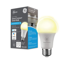 GE Cync Smart LED A19 Bulb, Soft White, 60W, Medium Base, 1 Pack